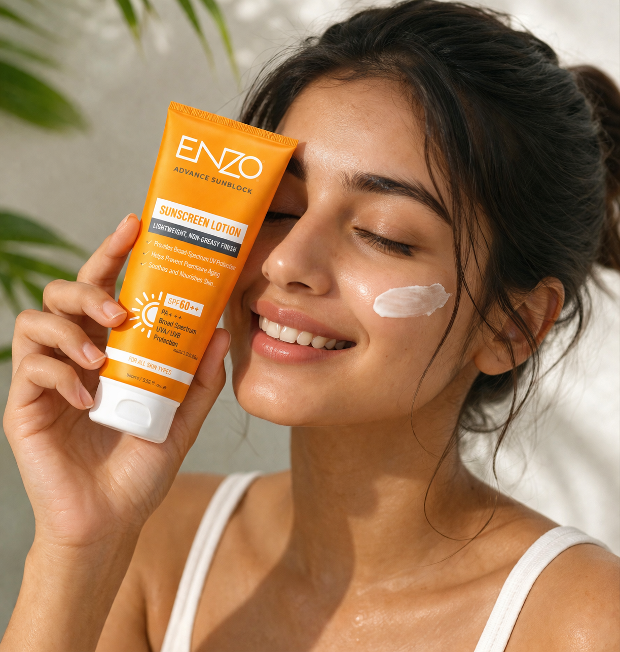 Pakistan Heat & Sun Damage se Skin Protect karo – ENZO SPF 60++ Daily Shield